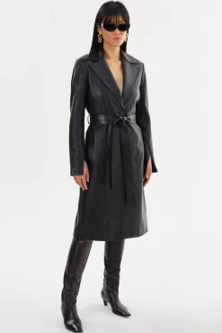 Femme LAMARQUE MIRANDA | Leather Trench Coat