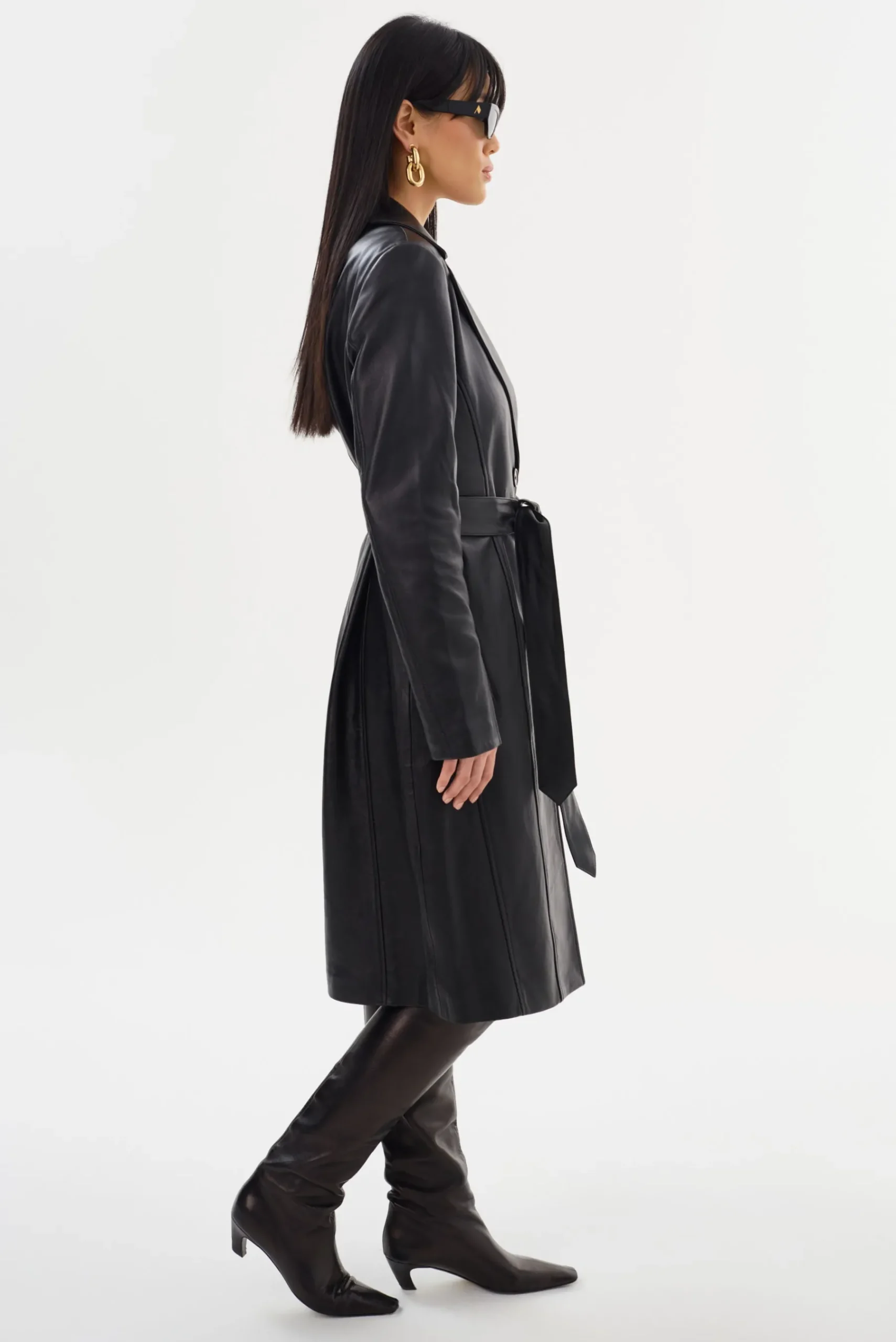 Femme LAMARQUE MIRANDA | Leather Trench Coat