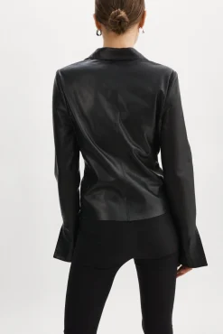 Femme LAMARQUE NATASHA | Top En Cuir à Nouer
