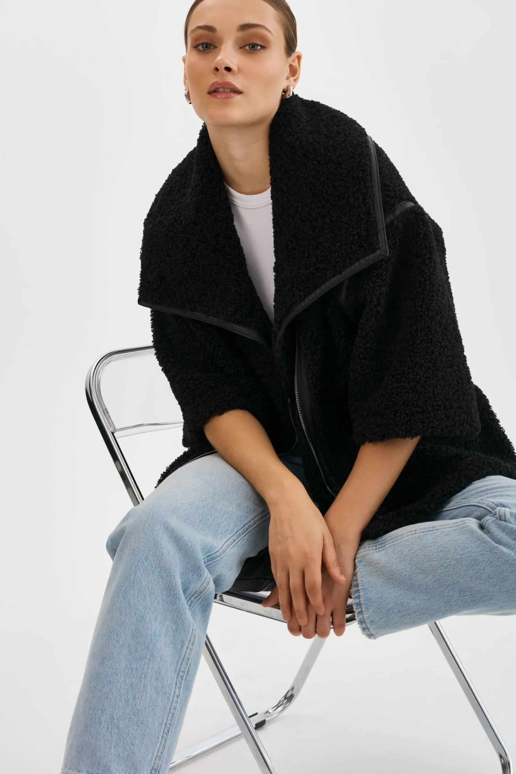 Femme LAMARQUE OHANNA | Manteau Sherpa
