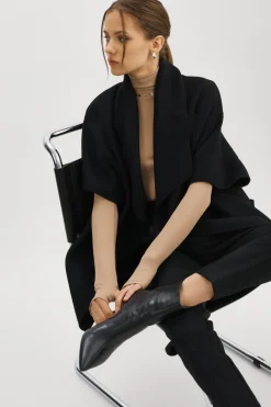 Femme LAMARQUE PENELOPE | Manteau En Laine Double Face