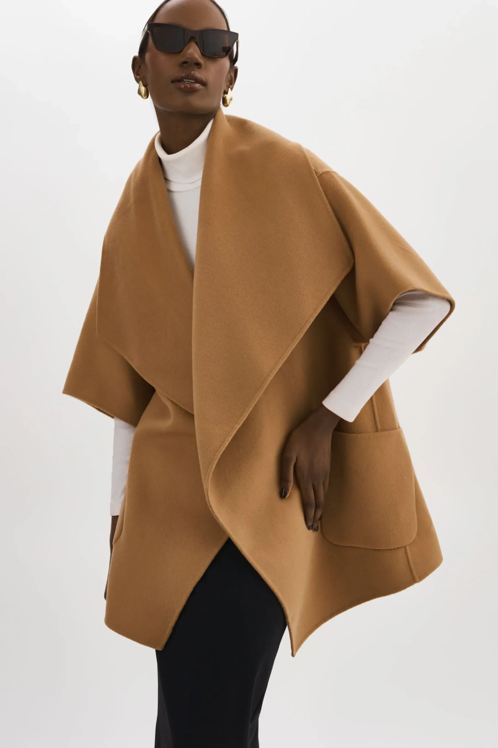 Femme LAMARQUE PENELOPE | Manteau En Laine Double Face