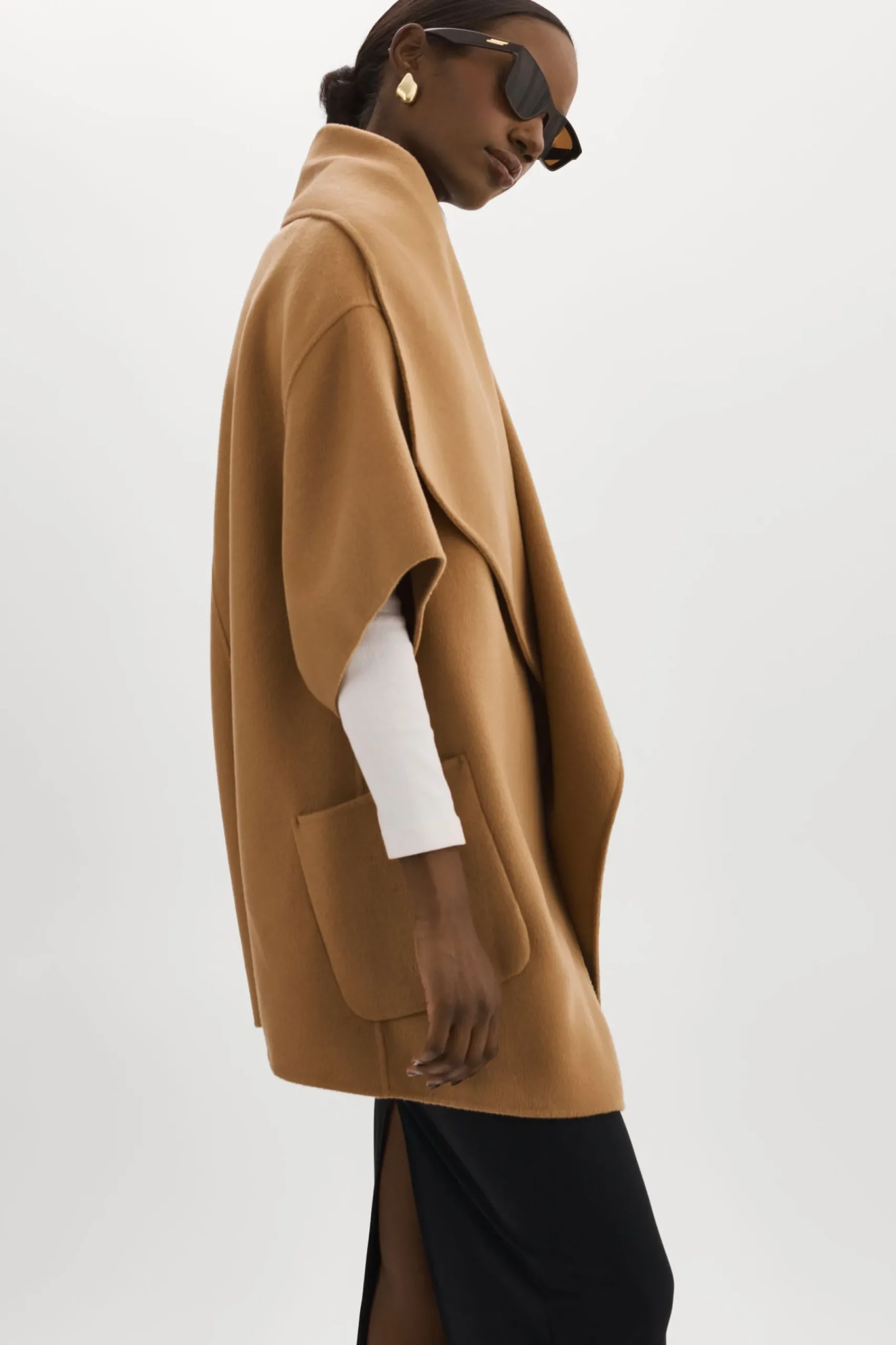 Femme LAMARQUE PENELOPE | Manteau En Laine Double Face