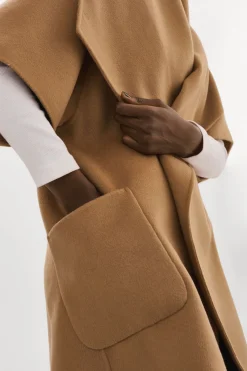 Femme LAMARQUE PENELOPE | Manteau En Laine Double Face