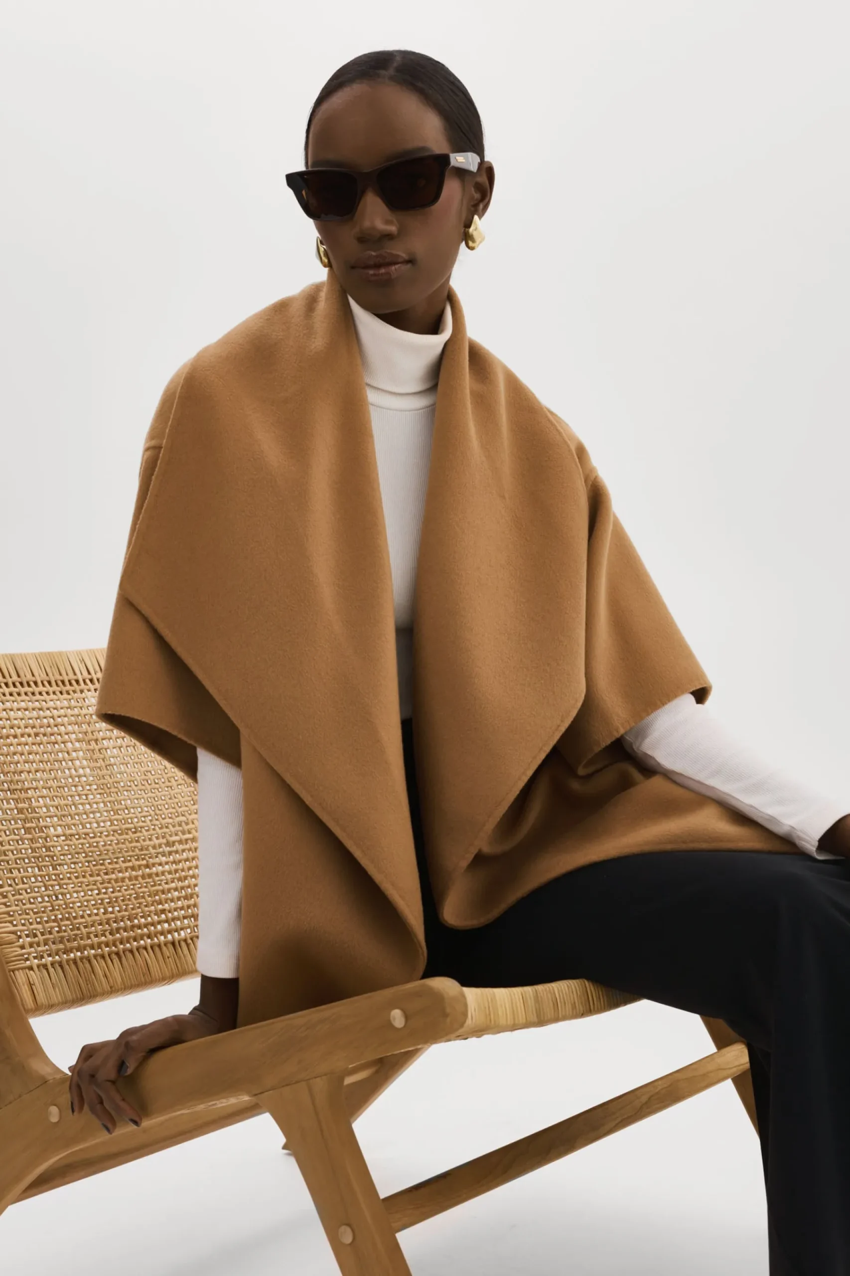 Femme LAMARQUE PENELOPE | Manteau En Laine Double Face