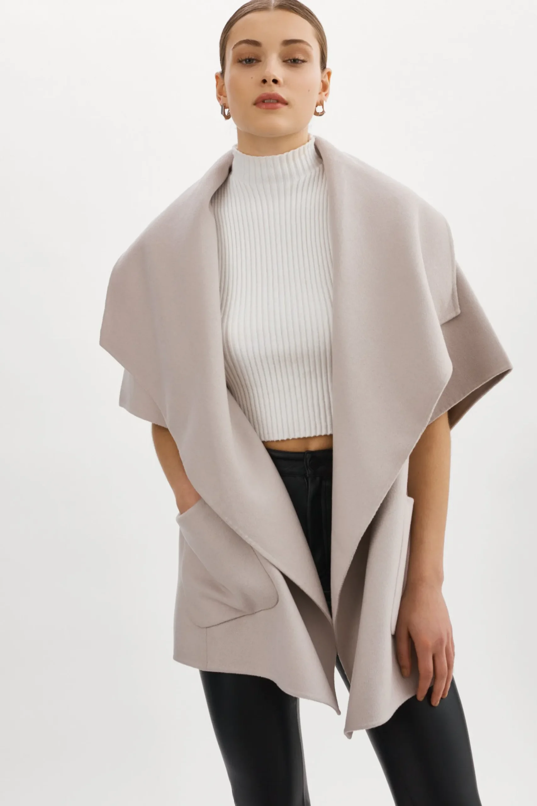 Femme LAMARQUE PENELOPE | Manteau En Laine Double Face
