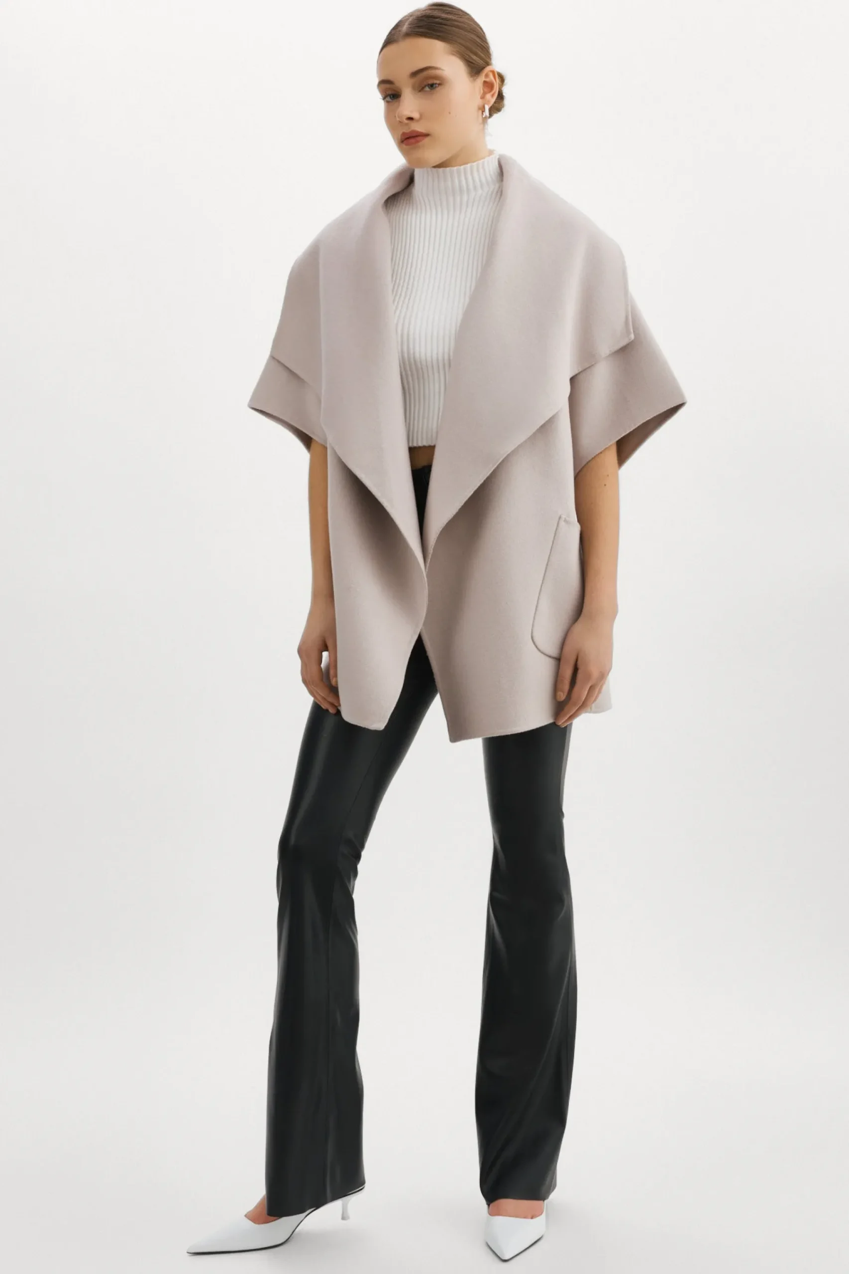 Femme LAMARQUE PENELOPE | Manteau En Laine Double Face