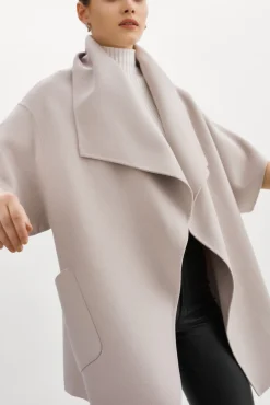 Femme LAMARQUE PENELOPE | Manteau En Laine Double Face