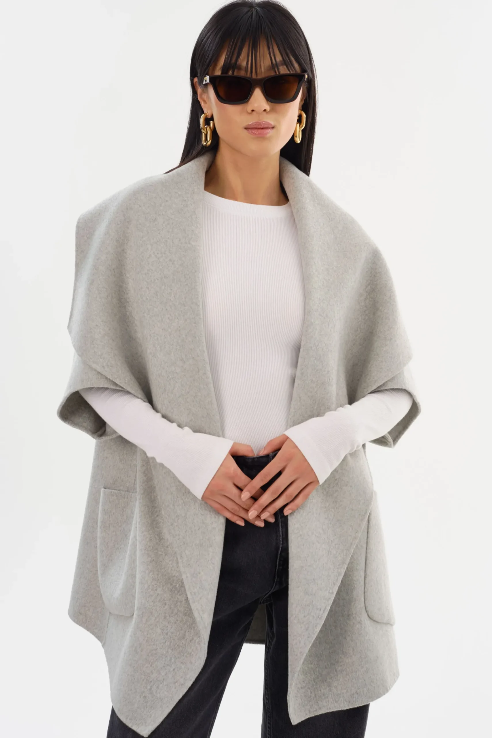 Femme LAMARQUE PENELOPE | Manteau En Laine Double Face