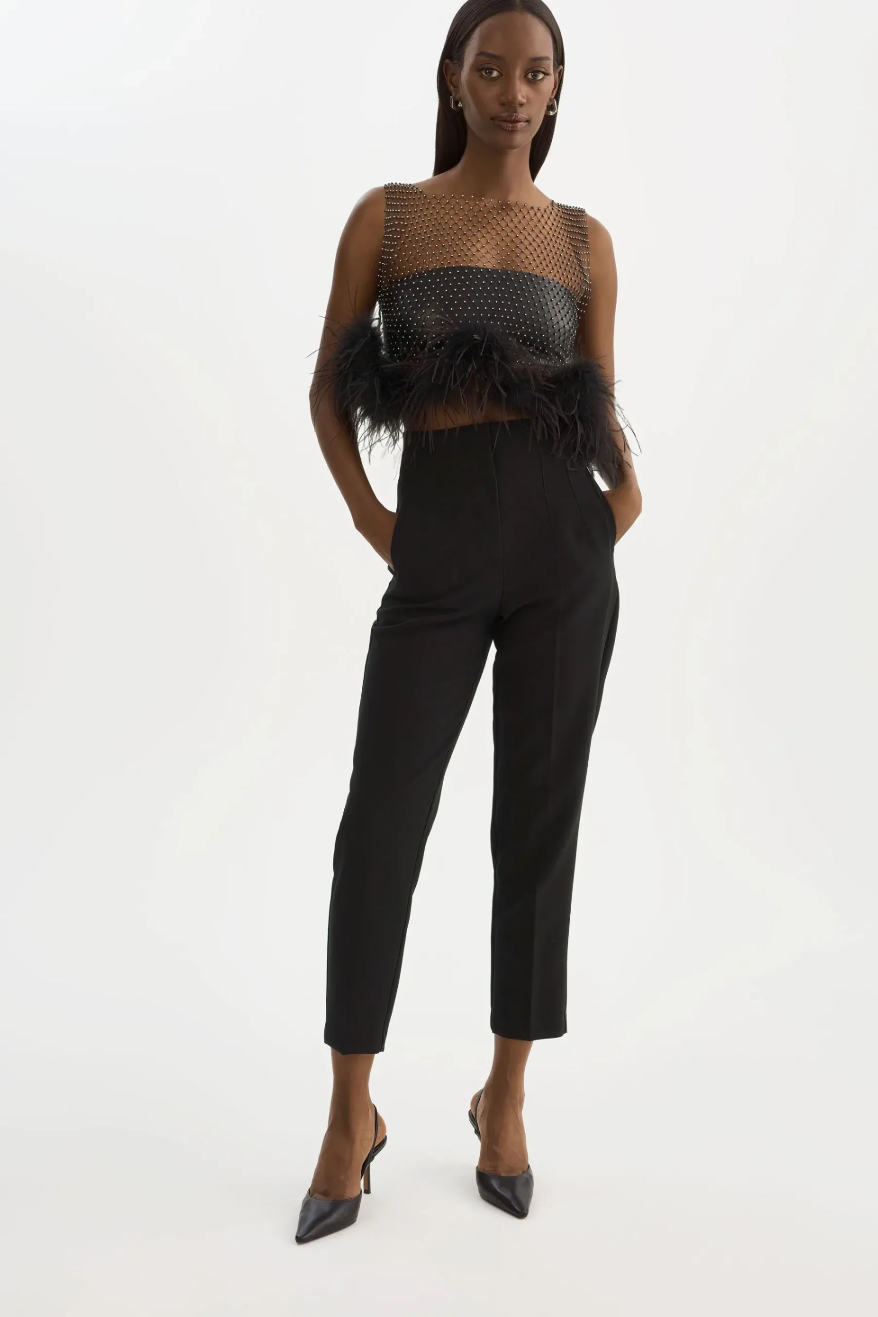Femme LAMARQUE PIA | Top De Strass