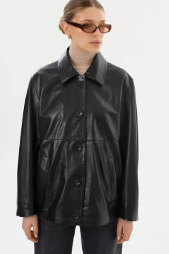 Femme LAMARQUE PRESLEY | Surchemise En Cuir