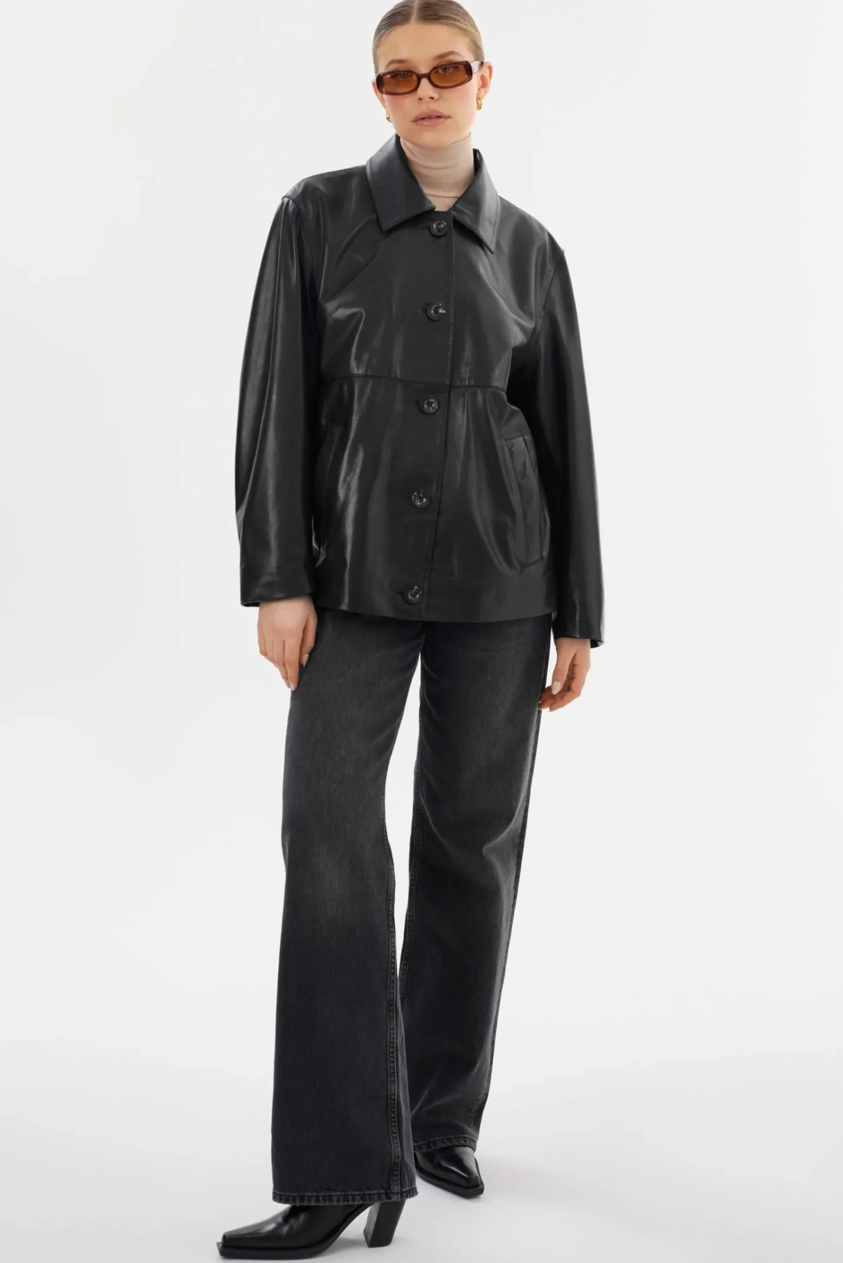 Femme LAMARQUE PRESLEY | Surchemise En Cuir