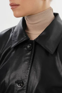 Femme LAMARQUE PRESLEY | Surchemise En Cuir
