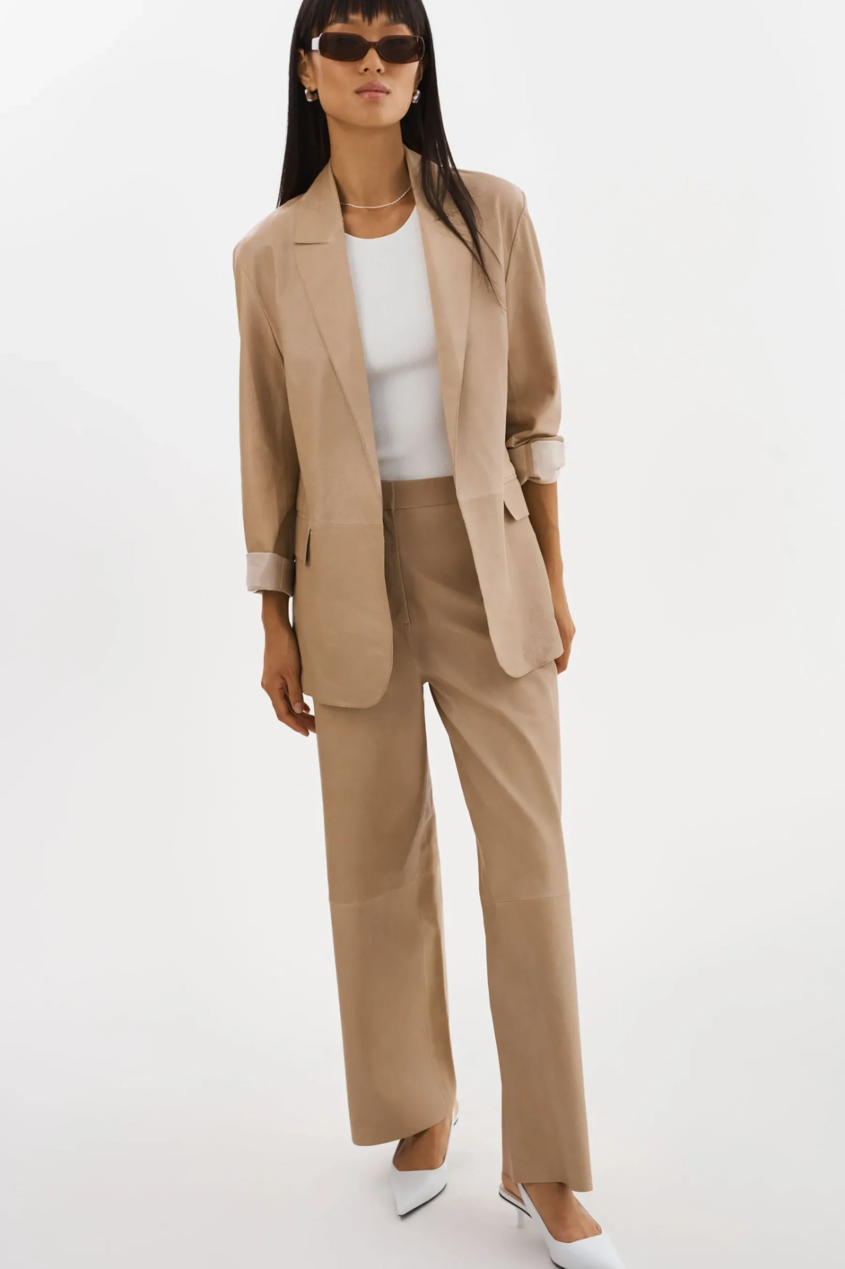 Femme LAMARQUE QUIRINA | Blazer En Cuir