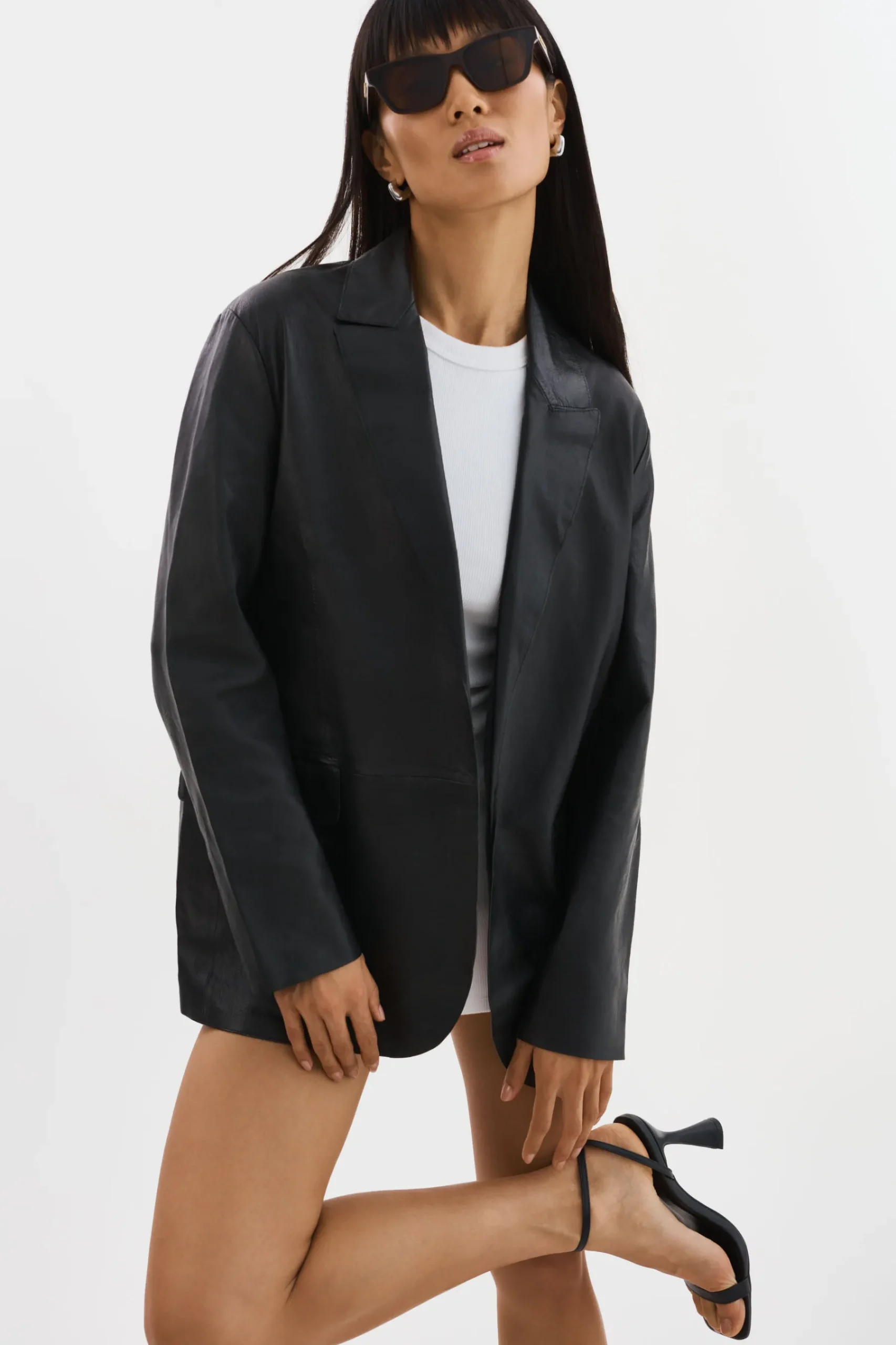 Femme LAMARQUE QUIRINA | Blazer En Cuir