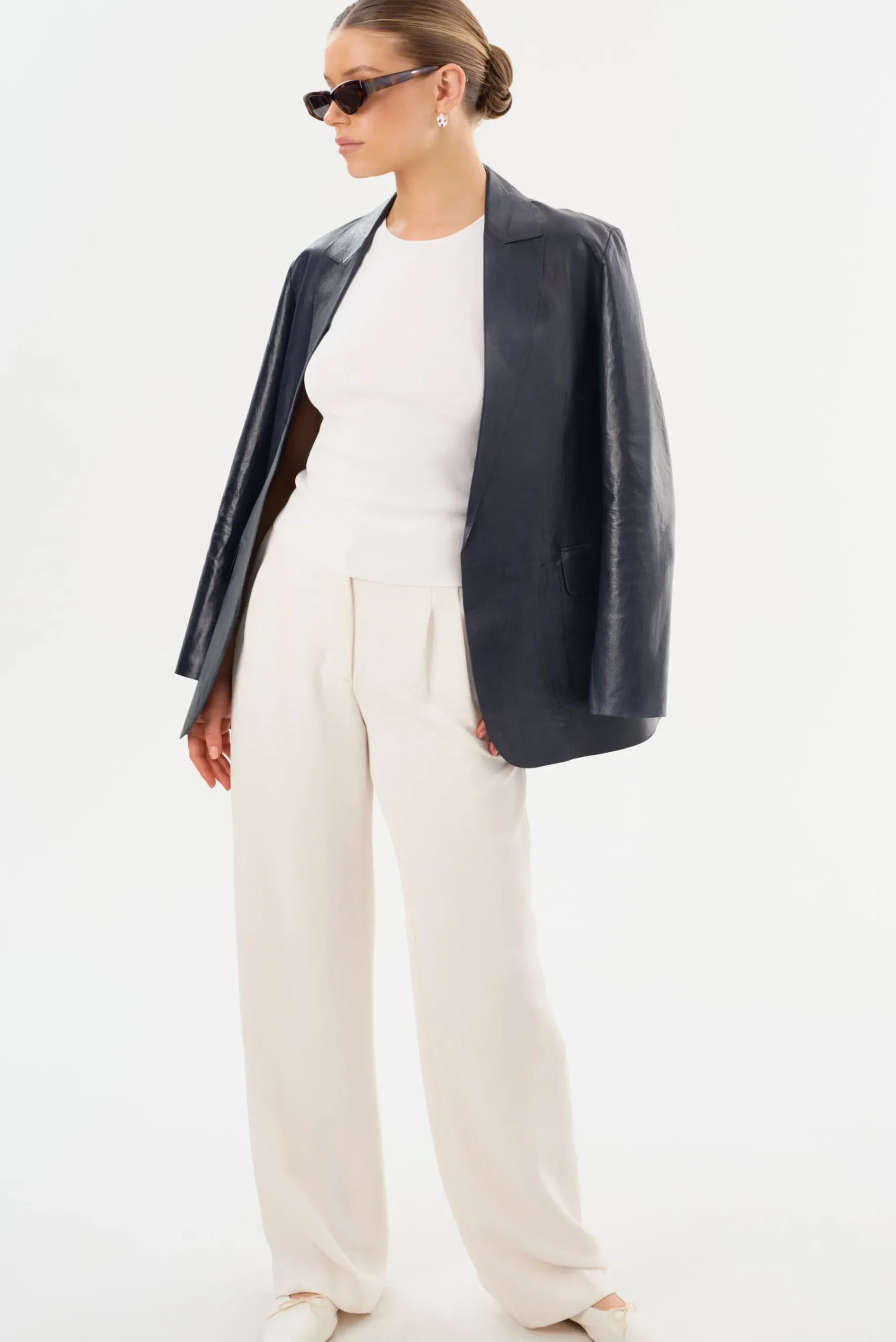 Femme LAMARQUE QUIRINA | Blazer En Cuir