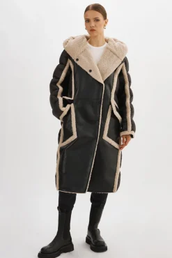 Femme LAMARQUE REXANA | Manteau Polaire En Matières Mixtes