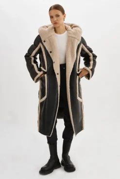 Femme LAMARQUE REXANA | Manteau Polaire En Matières Mixtes