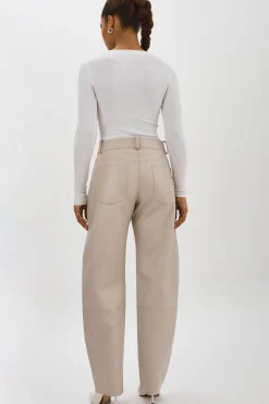 Femme LAMARQUE RIDA | Pantalon En Cuir Décontracté