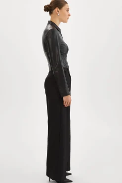 Femme LAMARQUE ROMI | Veste Corset En Cuir