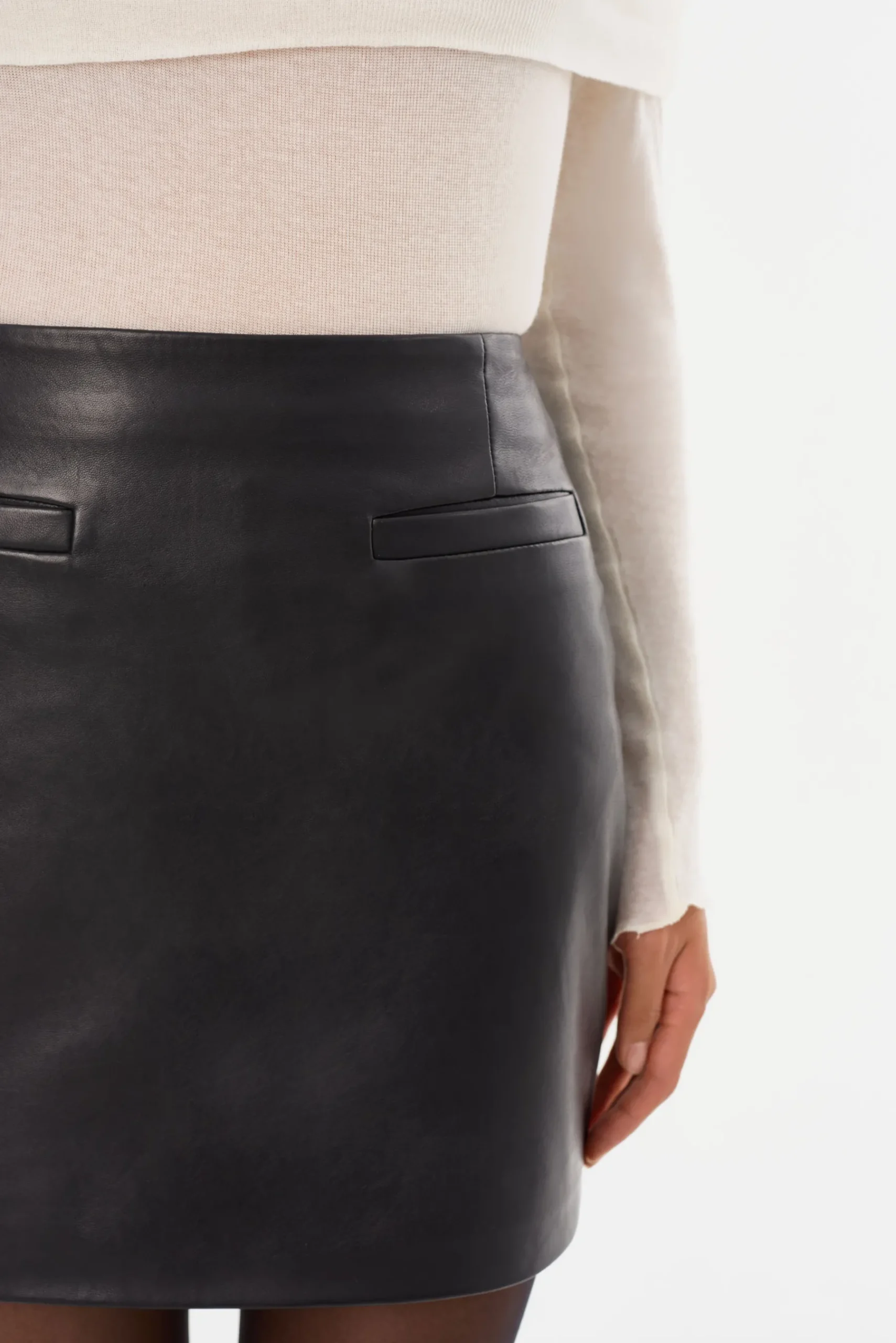 Femme LAMARQUE ROWAN | Minijupe En Cuir