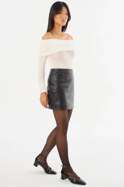 Femme LAMARQUE ROWAN | Minijupe En Cuir