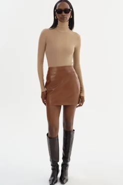 Femme LAMARQUE ROWAN | Minijupe En Cuir