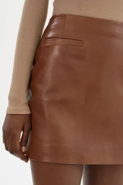 Femme LAMARQUE ROWAN | Minijupe En Cuir