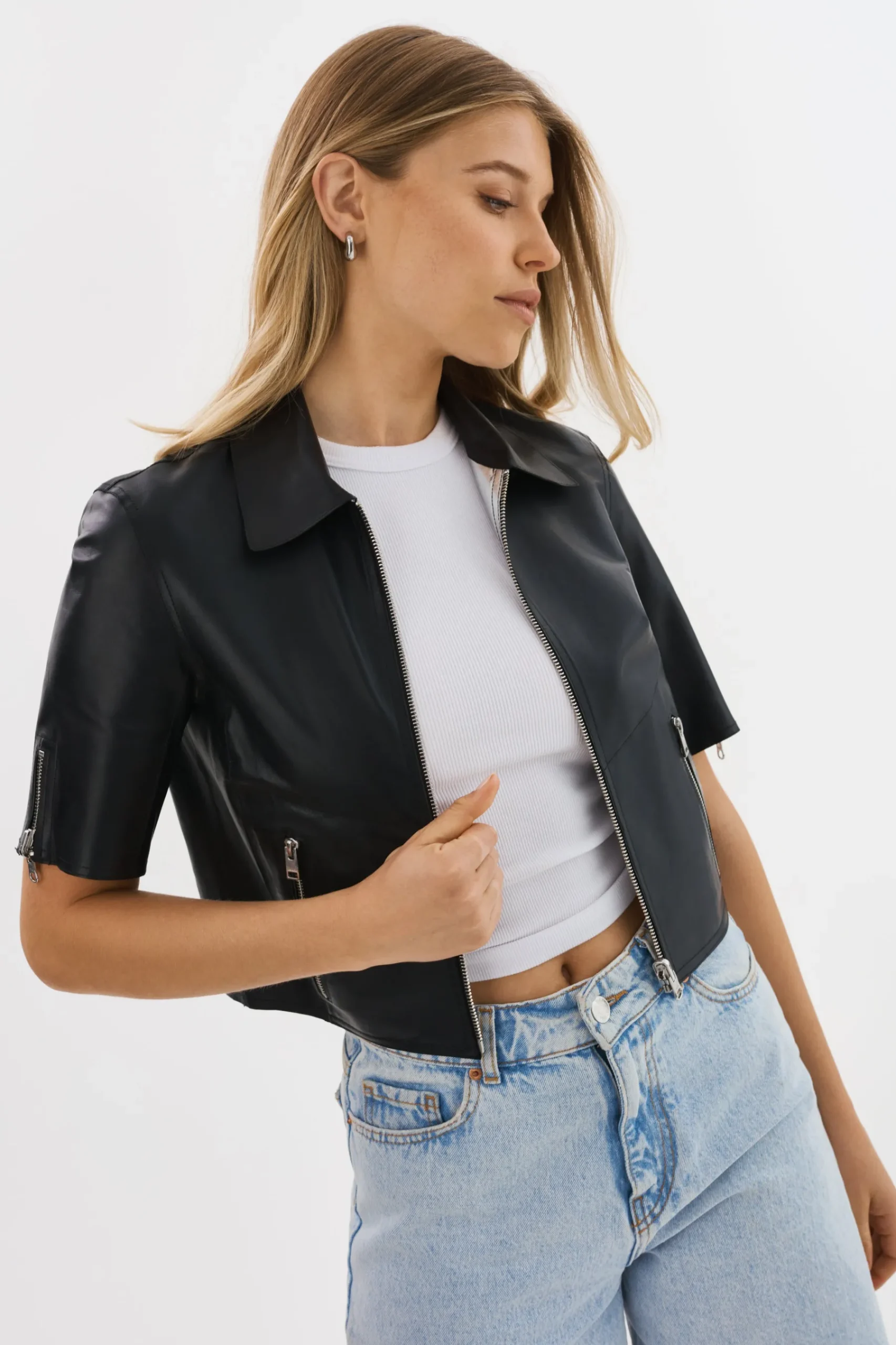 Femme LAMARQUE SEVANA | Veste En Cuir Réversible