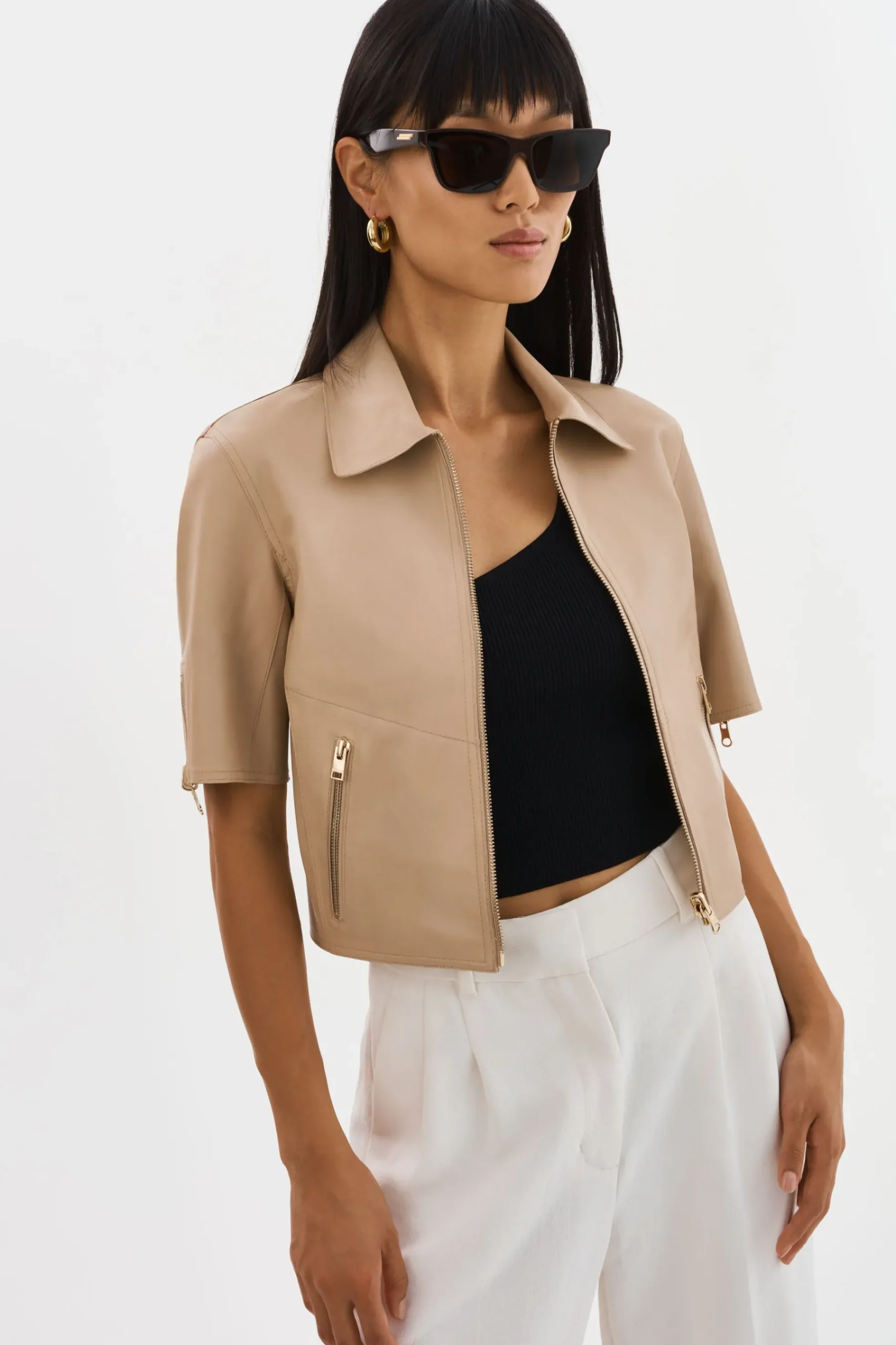 Femme LAMARQUE SEVANA | Veste En Cuir Réversible