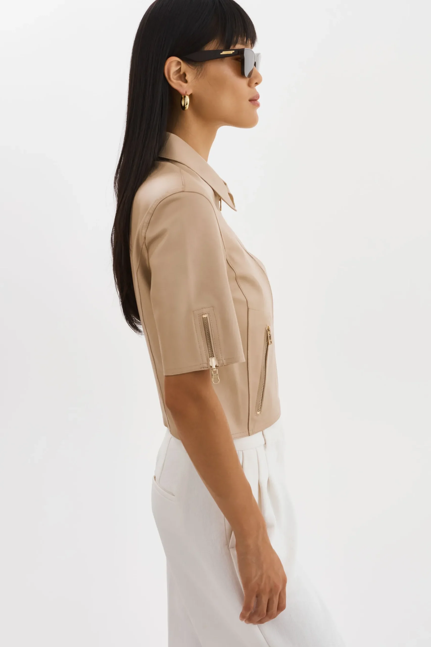 Femme LAMARQUE SEVANA | Veste En Cuir Réversible