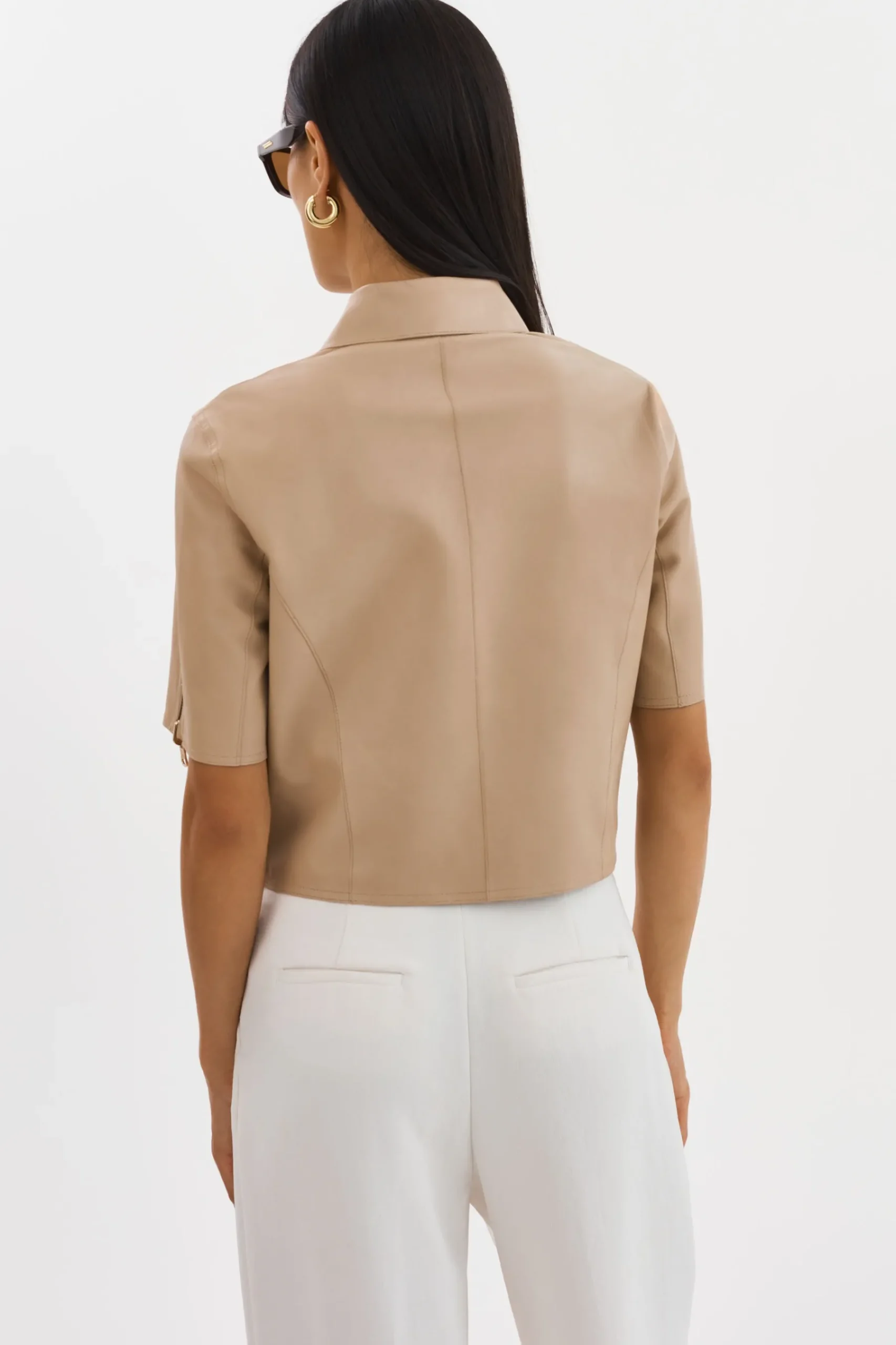 Femme LAMARQUE SEVANA | Veste En Cuir Réversible