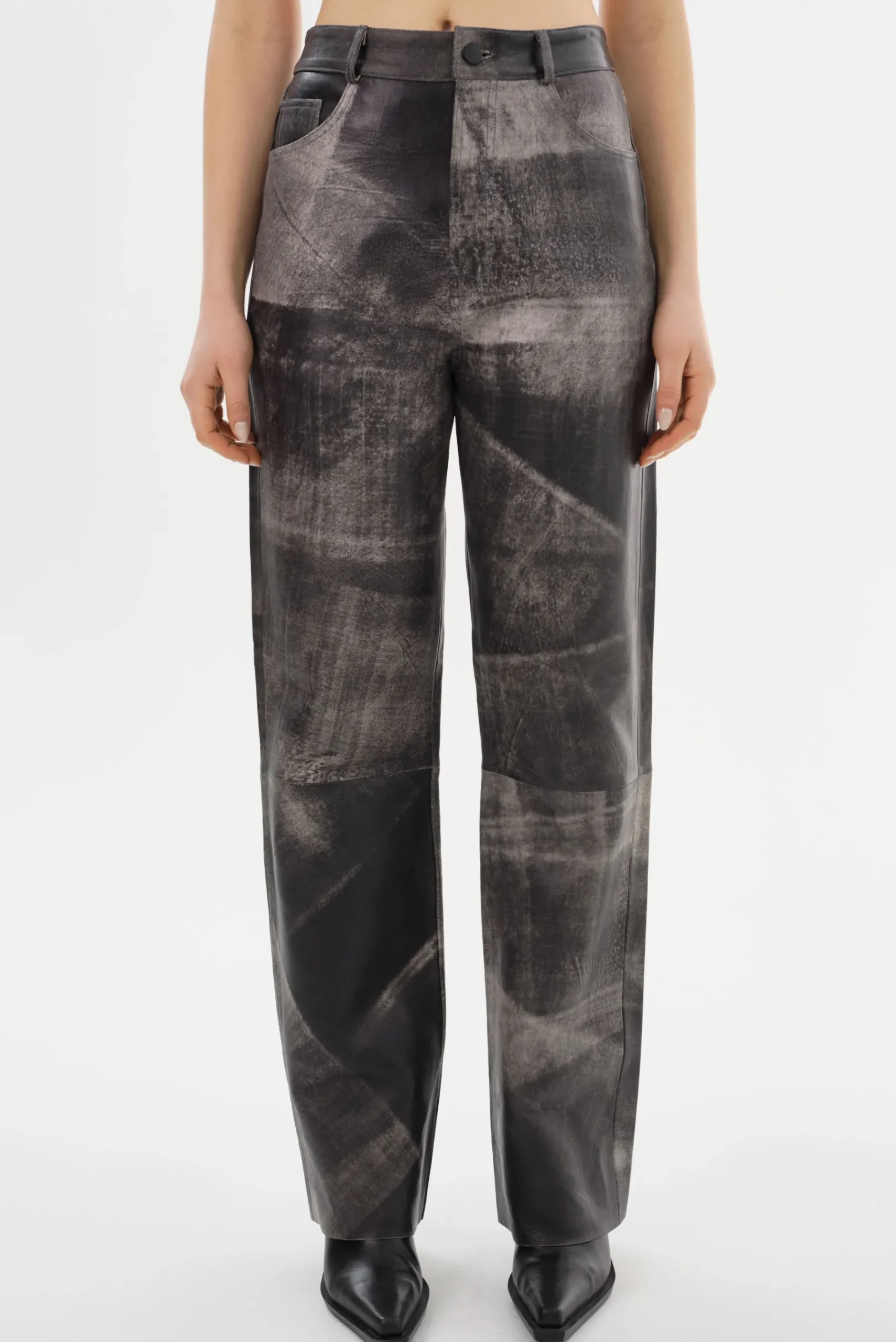 Femme LAMARQUE SHANNON | Pantalon En Cuir