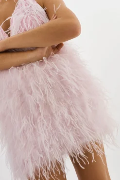 Femme LAMARQUE SOLVEIG | Feather Dress