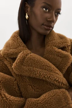 Femme LAMARQUE SOPHIE | Manteau En Sherpa