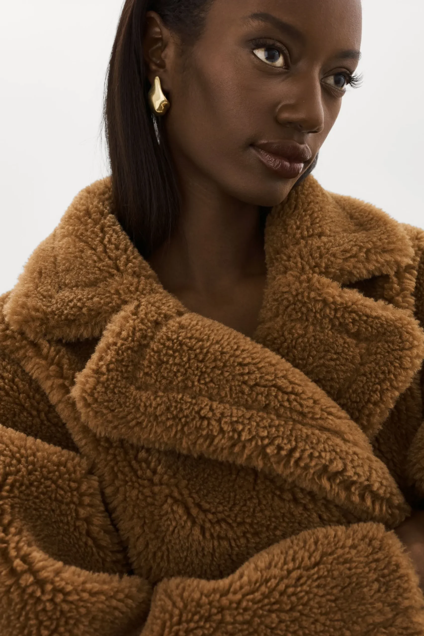 Femme LAMARQUE SOPHIE | Manteau En Sherpa