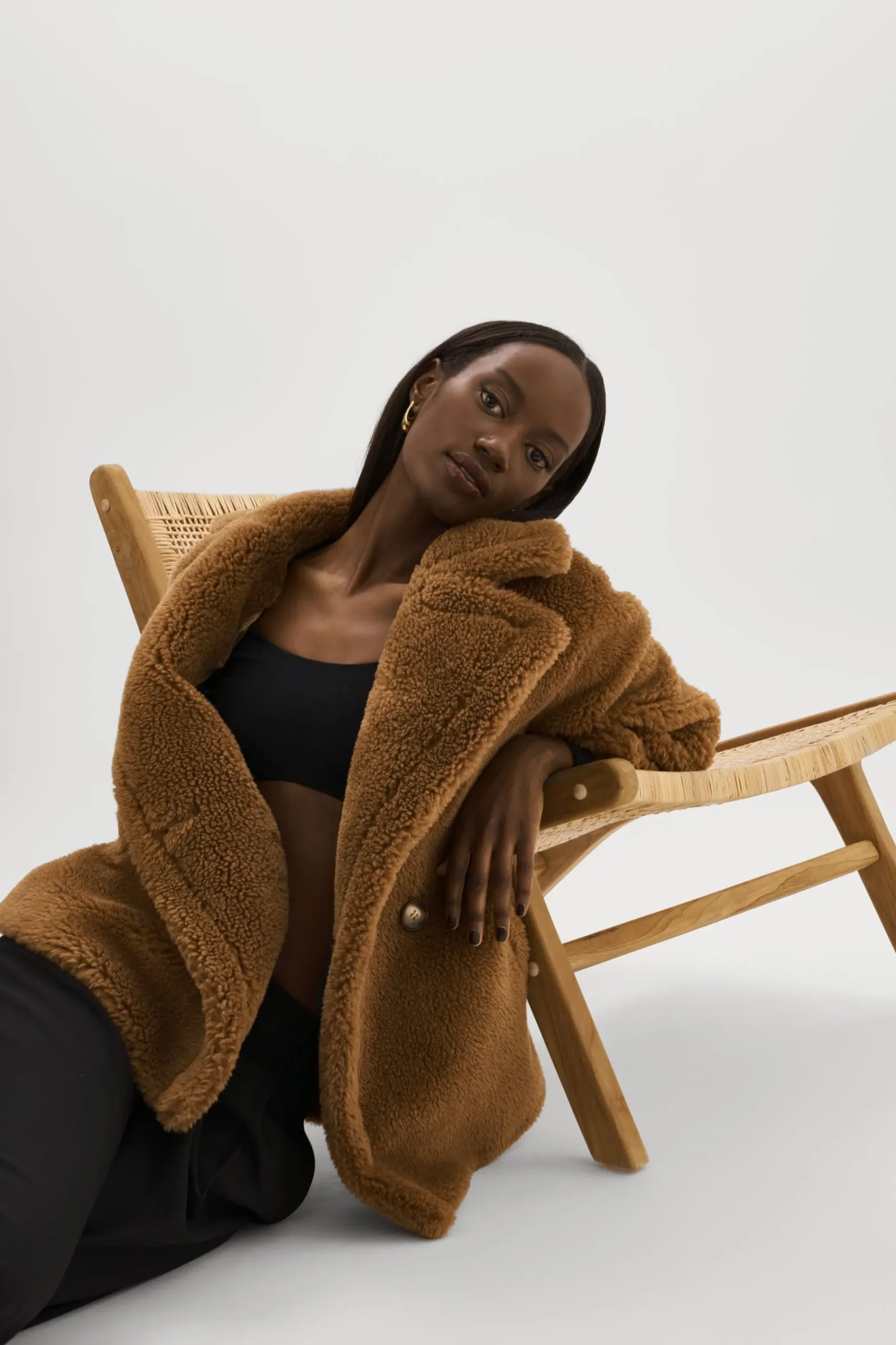 Femme LAMARQUE SOPHIE | Manteau En Sherpa