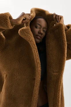 Femme LAMARQUE SOPHIE | Manteau En Sherpa
