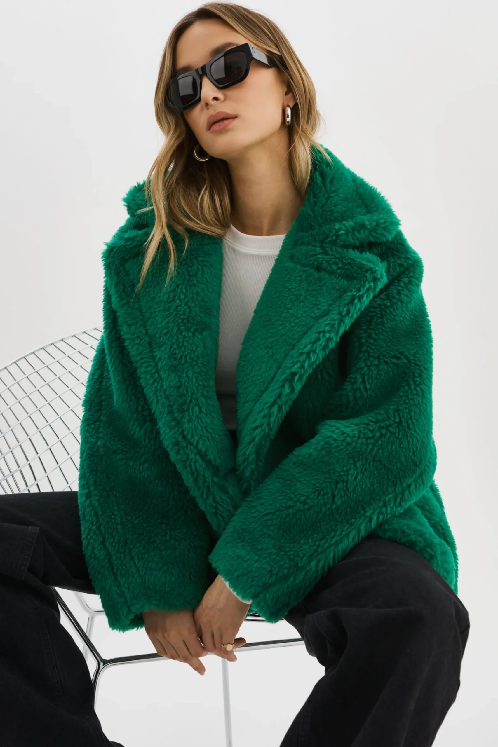 Femme LAMARQUE SOPHIE | Manteau En Sherpa