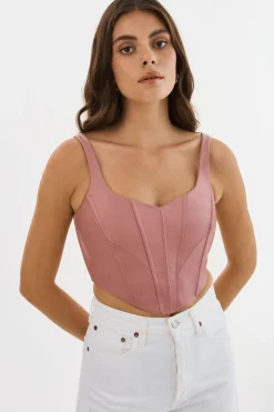 Femme LAMARQUE TABIA | Corset En Cuir