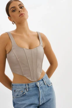 Femme LAMARQUE TABIA | Corset En Cuir