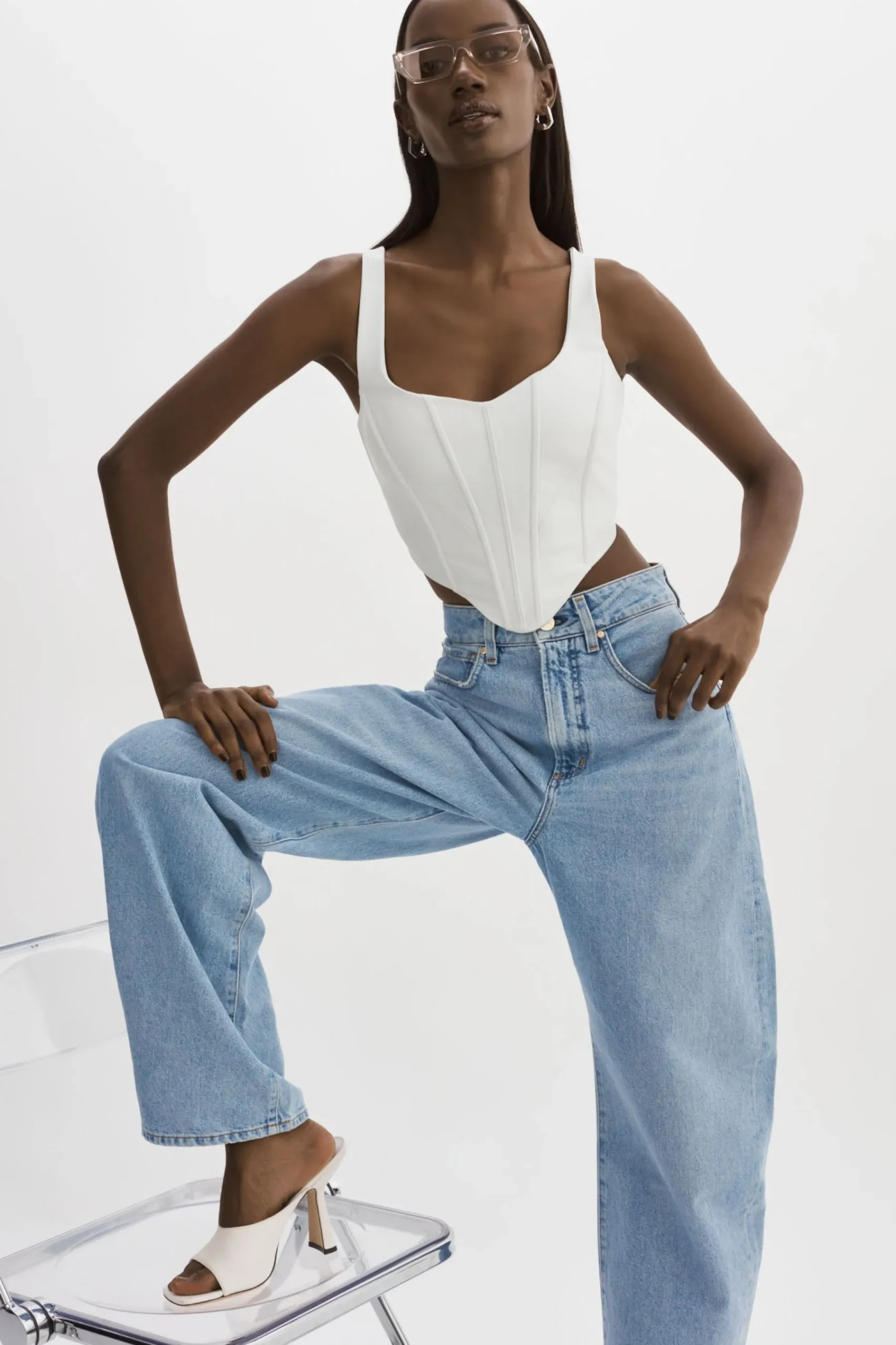 Femme LAMARQUE TABIA | Corset En Cuir