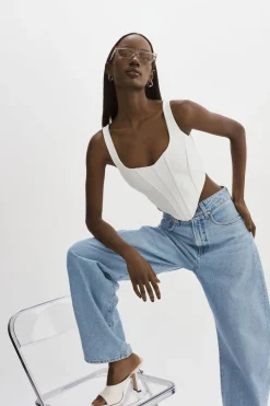 Femme LAMARQUE TABIA | Corset En Cuir