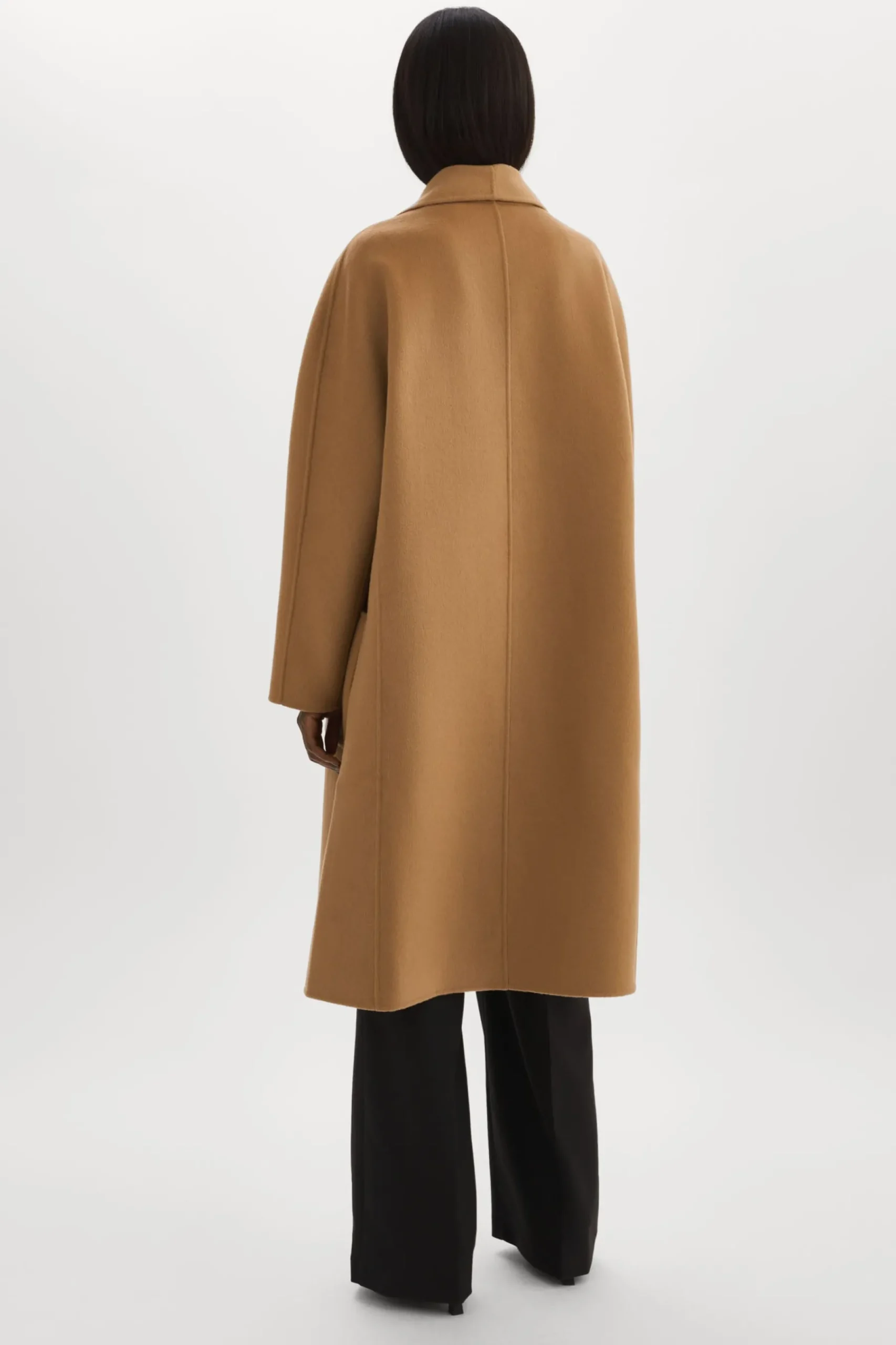 Femme LAMARQUE THARA | Manteau En Laine à Col Châle