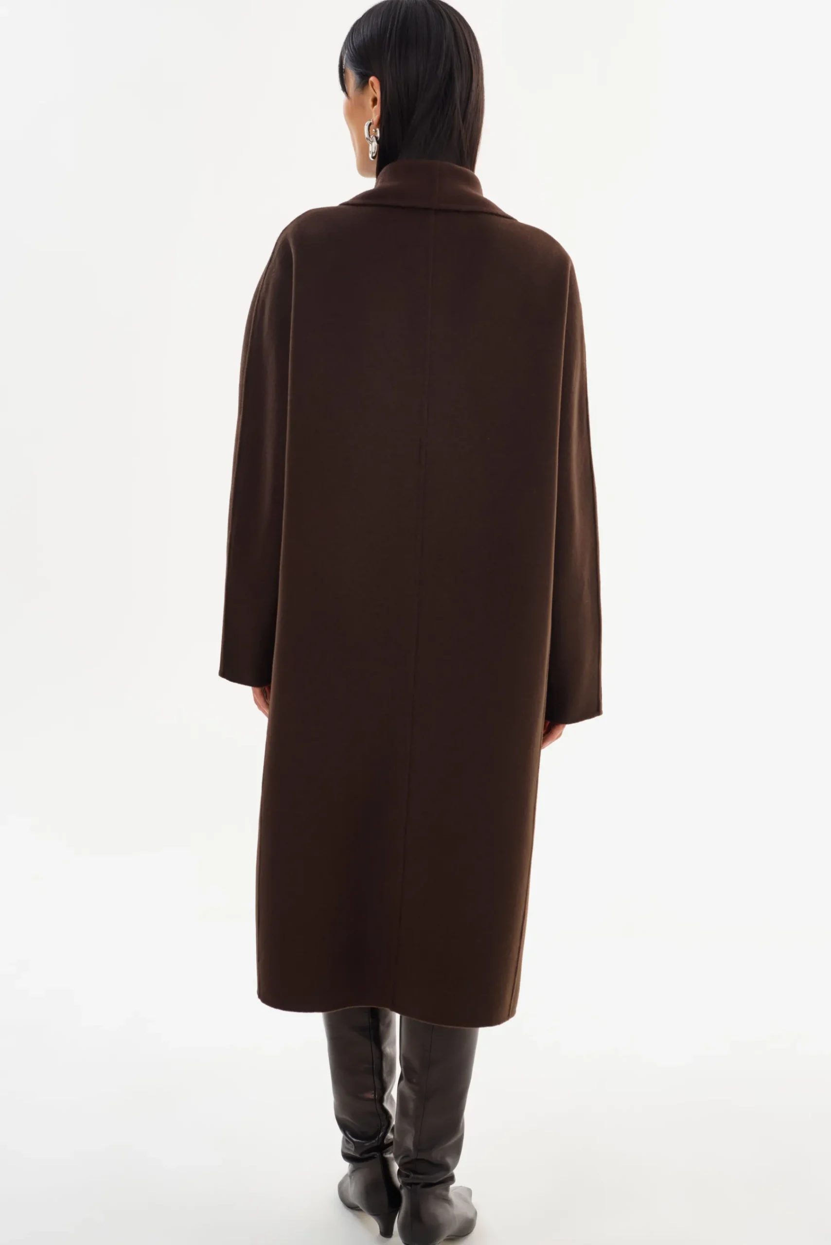 Femme LAMARQUE THARA | Manteau En Laine à Col Châle