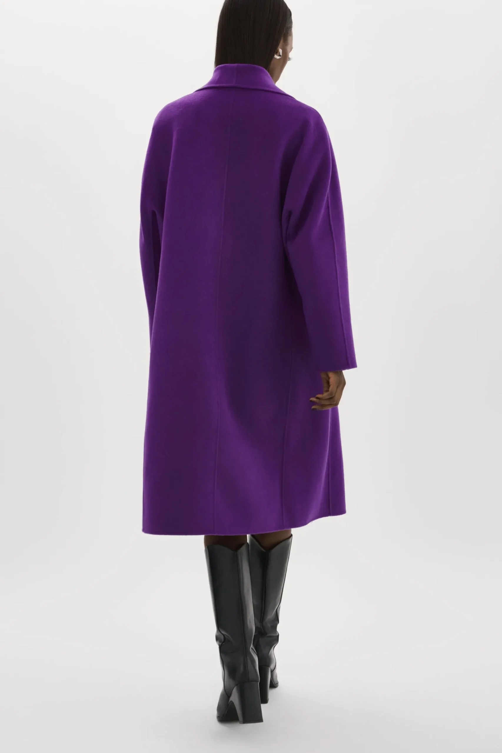 Femme LAMARQUE THARA | Manteau En Laine à Col Châle
