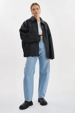 Femme LAMARQUE THEIA | Manteau Aviateur En Cuir