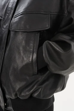 Femme LAMARQUE TREVANNA | Leather Bomber Jacket