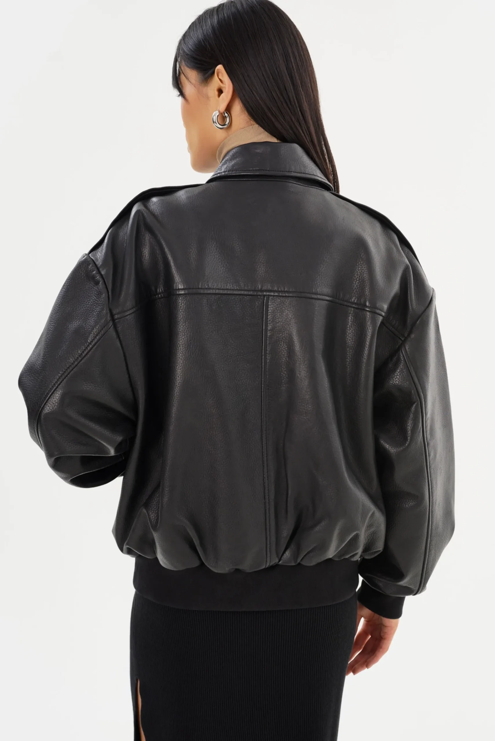 Femme LAMARQUE TREVANNA | Leather Bomber Jacket