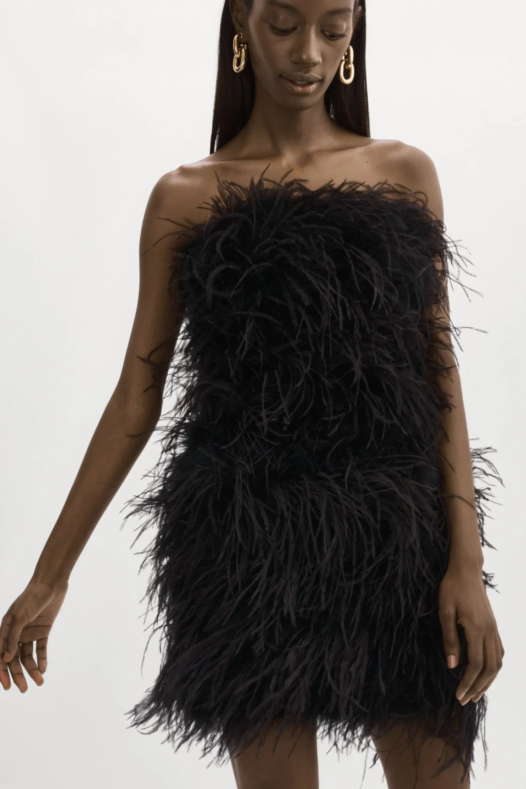 Femme LAMARQUE TRIANA | Robe à Plumes